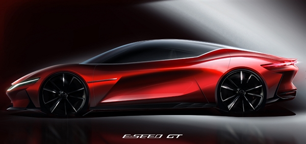 四屏联动科技感十足 比亚迪e-SEED GT SPYDER概念车模型发布