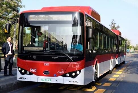 智利开通拉美首条纯电动大巴公交专线 运行车辆均来自比亚迪