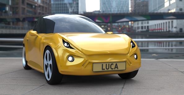 荷兰正研发LUCA纯电动概念车 以生物基复合材料和塑料为主要材质