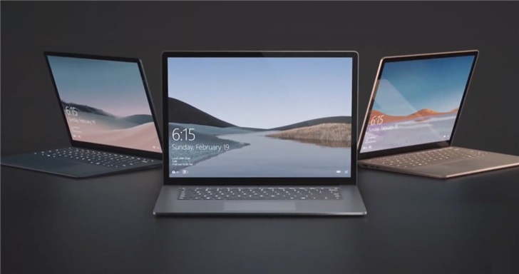 微软Surface Laptop 3曝光：酷睿i5  16GB 内存