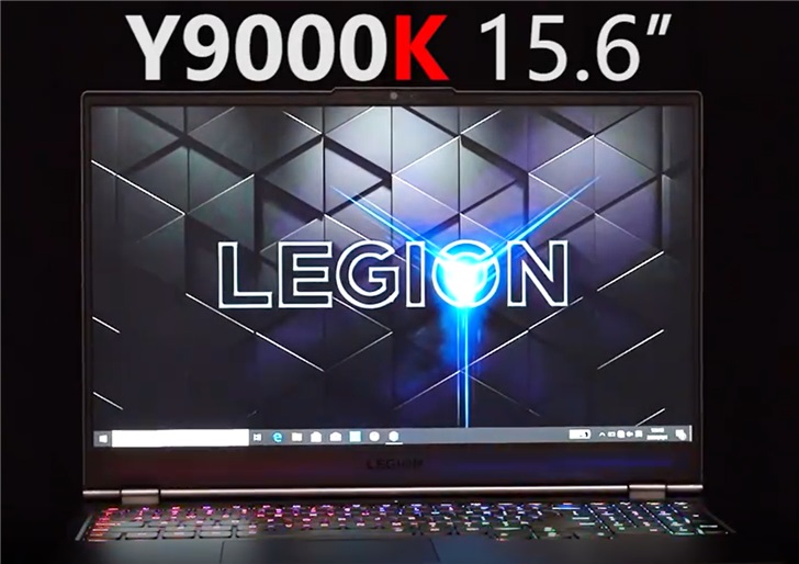 联想拯救者Y9000K 2020款外观公布：海盗船RGB键盘