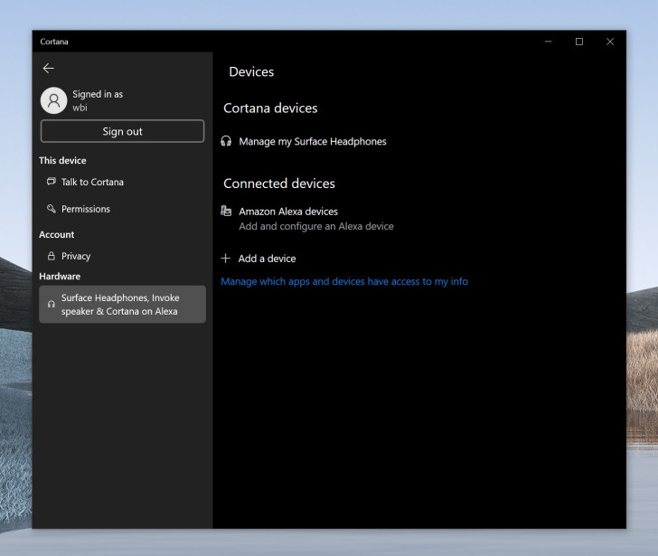 微软Cortana增新功能：可控制Surface耳机和 Alexa 设备
