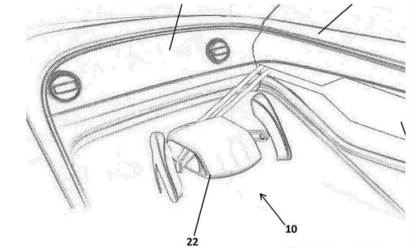 宾利申请新设计专利曝光：能够横向折叠的方向盘 用于自动驾驶