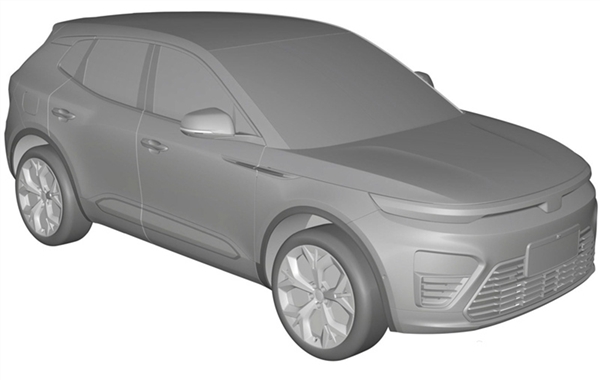 天际汽车全新车型专利图曝光 推出纯电动和增程式两种版本车型