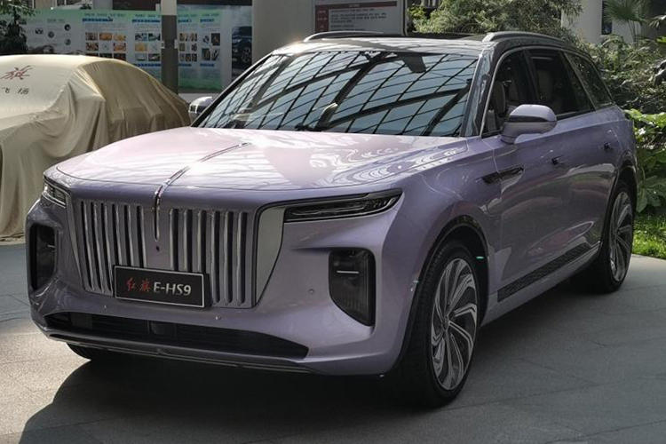 一汽红旗纯电动大型SUV E-HS9实车曝光 预计将在今年年内正式发布